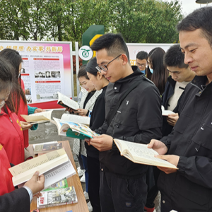 宿遷泗洪縣界集鎮(zhèn)讓紅色圖書漂流起來